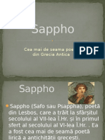 Istorie - Sappho