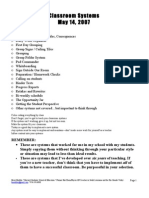 Classroom Systems Packet Rules Expectations Classroom Procedures and More