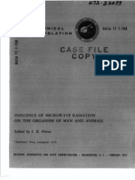 Influence of Microwave Radiation On Organism of Man