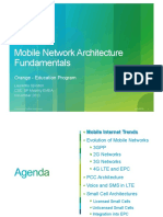 Mobile Network Architecture Fundamentals