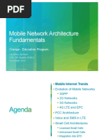 Mobile Network Architecture Fundamentals