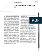 Maltrato y Abuso Sexual en Ni+ Os y Adolescente, Patricio A.