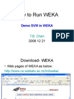 How To Run WEKA: Demo SVM in Weka