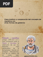 Análisis y Comparación Del Concepto de República Con