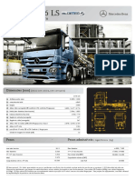 Actros 2546 LS Estradeiro potente e econômico