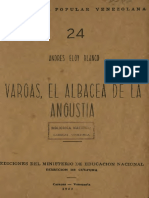 Vargas El Albacea de La Angustia Andres Eloy Blanco JPG