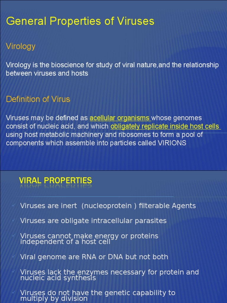 #General Properties of Viruses 2016# | PDF | Virus | Infection