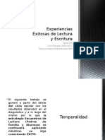 Presentación Experiencias Exitosas en Lectura y Escritura