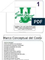 Marco Conceptual de Los Costos