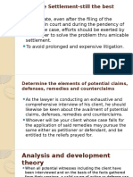 Amicable Settlement-Still The Best Policy