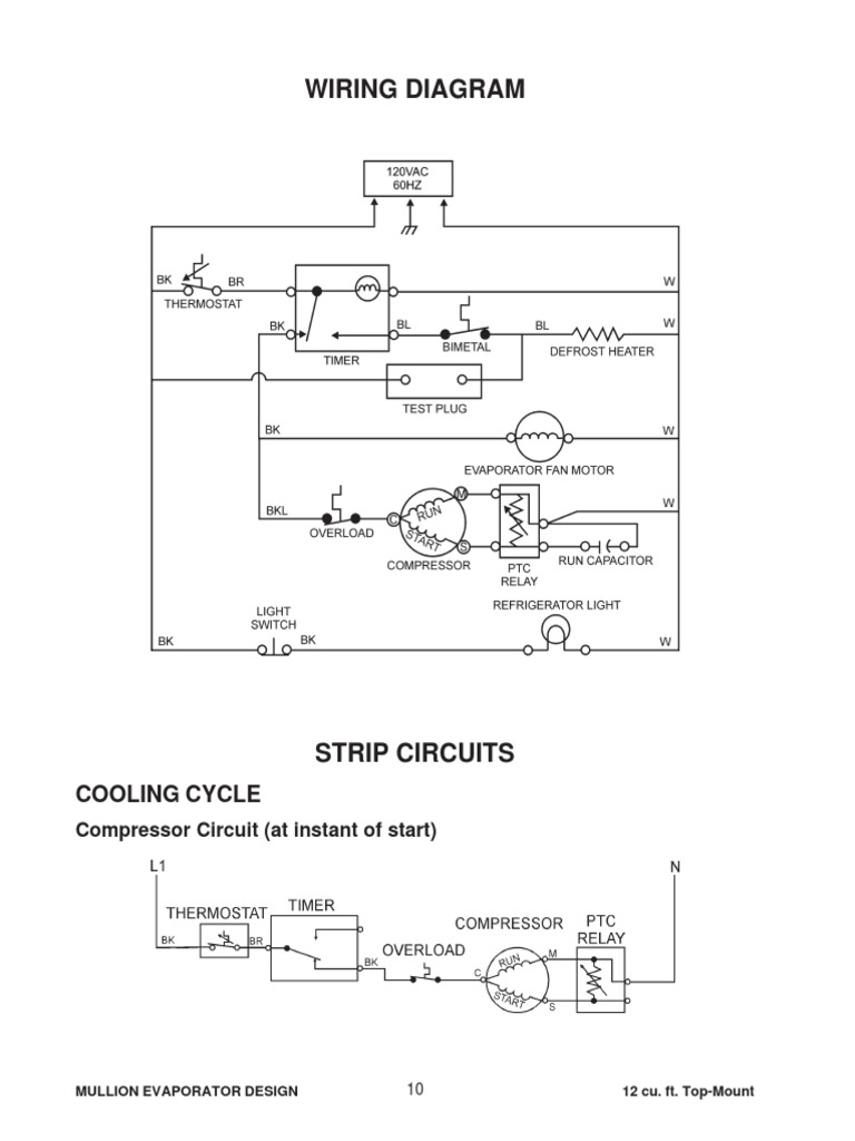 Circuitos Refrig Whirlpool Wiring Diagram PDF
