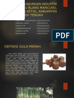 Gula Merah Tebu