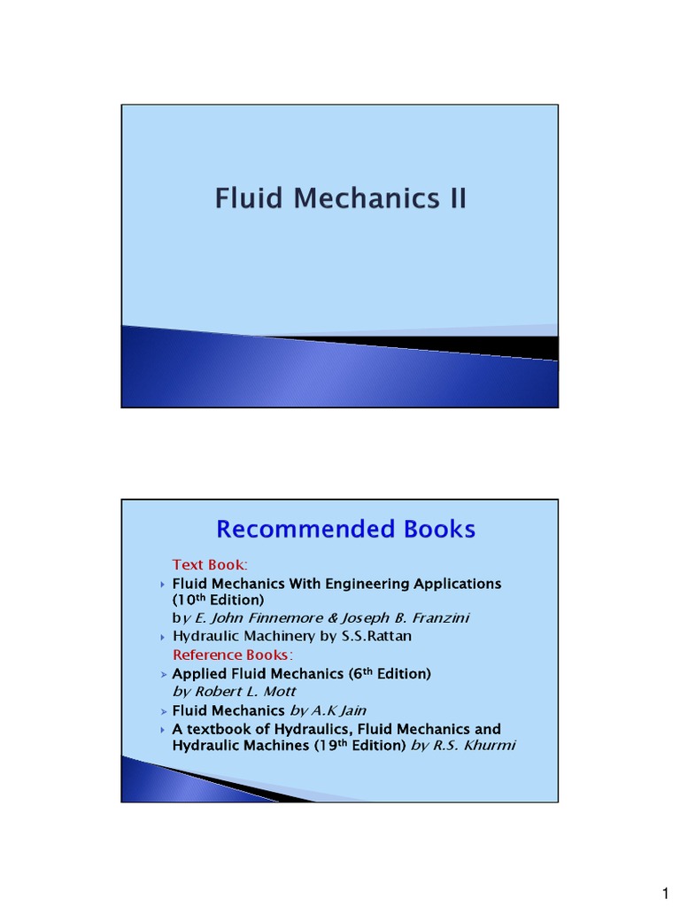 FLUID MECHANICS WITH CIVIL ENGINEERING APPLICATIONS PDF Technical ...