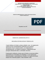 Ensayo Organización Del Estado Venezolano