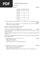 MATH 135 Midterm Solutions: Soln