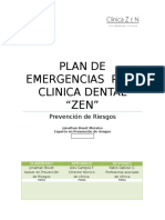 Plan de Emergencias para Clinica Dental Zen