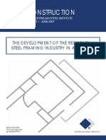 The Development of The Residential Steel Framing Industry in Australia - SC - v41 - n1 - J PDF