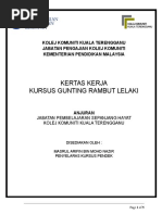 KERTAS KERJA KursusGuntingRambut