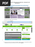 Instructivo Para Carga de Documentos - Requsito de Matricula