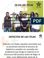 Defectos en Las Telas