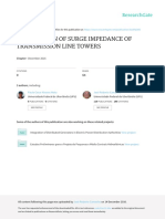 PQ BOOK CHAPTER - Calculation of Surge Impedance of Transmission Line Towers - Rev.01