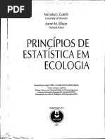 Princípios de Estatística Em Ecologia - Gotelli, Nicholas J. Ellison, Aaron M.