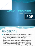 Zakat Profesi