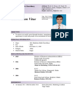 Curriculum Vitae: MD. Shahdwin Malik Chowdhury
