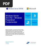 Windows Server 2012R2 - PowerShell