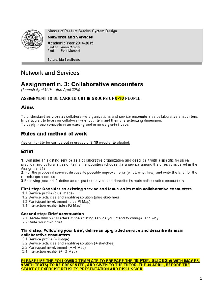 15.04.15 EM Assignment 3 | PDF | Expert | Social Work