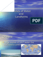 Bodies of Water and Landforms