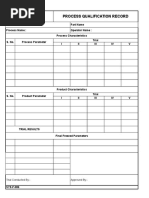 Process Qualification