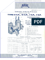 Amal Carburador Type 15GP-10GP-5GP-3GP Instrucciones Ingles 0028