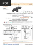 Catálogo Sensores de Fluxo