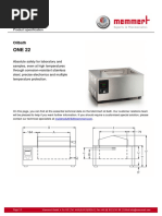 Memmert Oilbath ONE 22.En