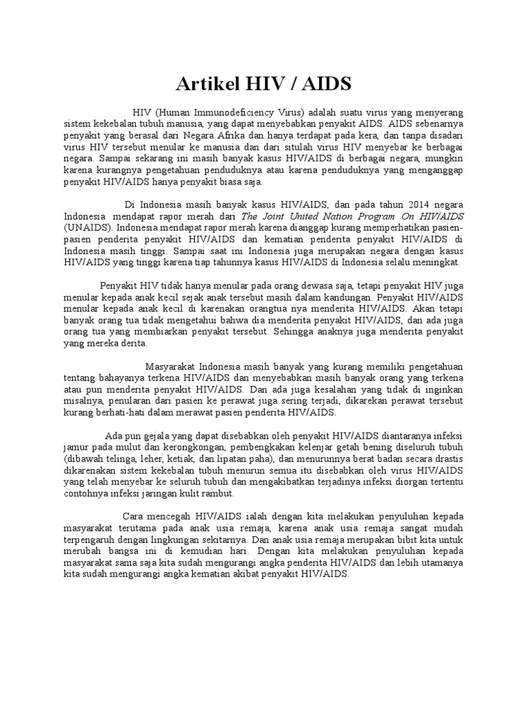Artikel HIV | PDF