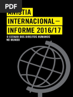Anistia Internacional - Relatório 2016-2017