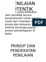 PENILAIAN OTENTIK