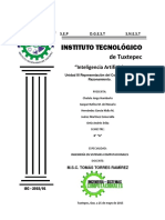 Unidad III Representación Del Conocimiento y Razonamiento.