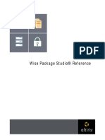 Wise Package Studio 7.0 SP3 Reference - V1.0