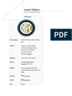 Sejarah Inter Milan..