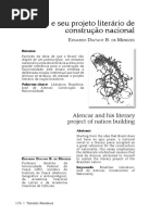 (ARTIGO) Alencar e Seu Projeto Literário de Construção Nacional - Eduardo Menezes