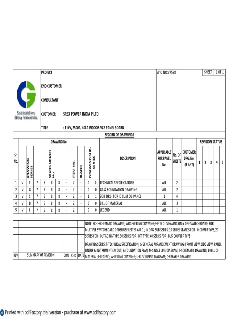 Vcb Panel Wiring Diagram