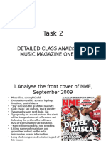 Task 2: Detailed Class Analysis of Music Magazine One Nme