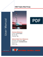 FD-1600 Triplex Mud Pump User Manual PDF