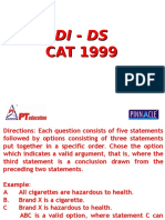 CAT- 1999 Questions PPT -- DI DS.ppt