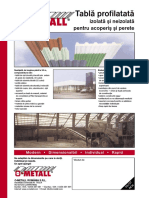 Catalog Profile Metalice Si Tabla o Metall PDF
