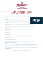 Employment Form