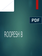 Roopesh B