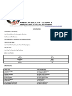 American English - Lesson 4